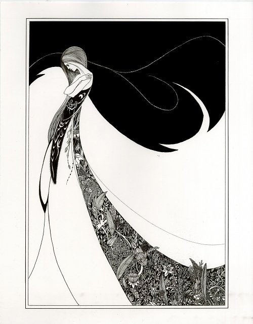 Aubrey Beardsley Gayle Wandbild