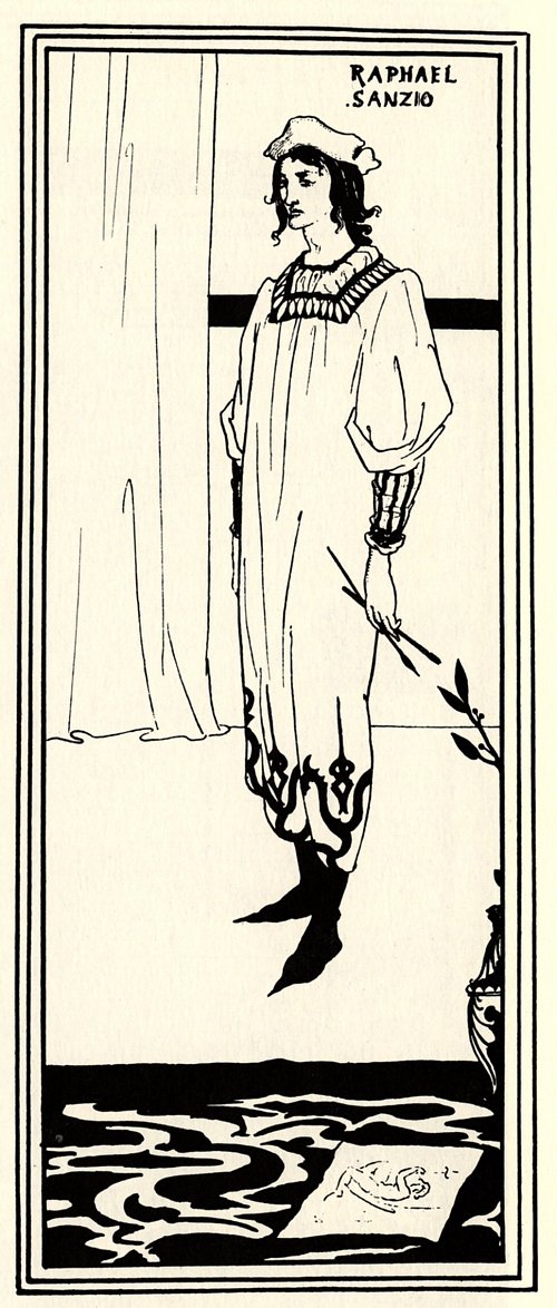 Aubrey Beardsley Raphael sanzio Wandbild