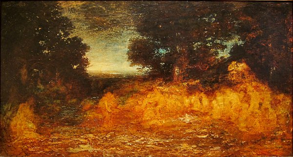 Ralph Albert Blakelock ghost dance Wandbild