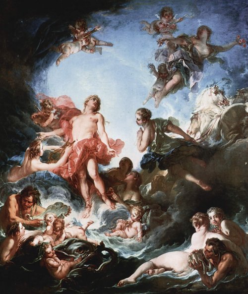 Francois Boucher Lever du soleil Wandbild