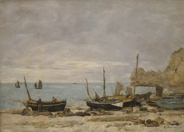 Eugene Boudin etretat Wandbild