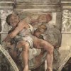 Michelangelo-Buonarroti-Sixtinische-Kapelle-Sibyllen-und-Propheten-Der-Prophet-Jonas