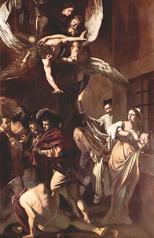 Michelangelo Caravaggio Die sieben Werke der Barmherzigkeit Wandbilder 