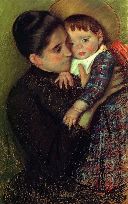 Mary Cassatt helene de septeuil Wandbild