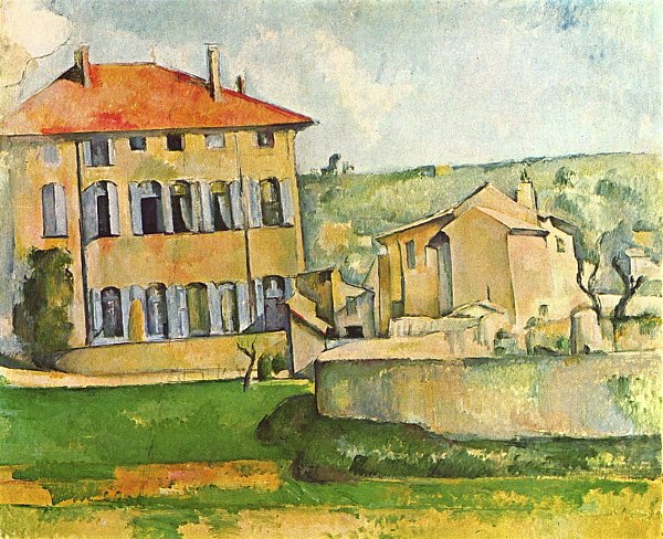 Paul Cezanne Jas de Bouffan 1 Wandbild