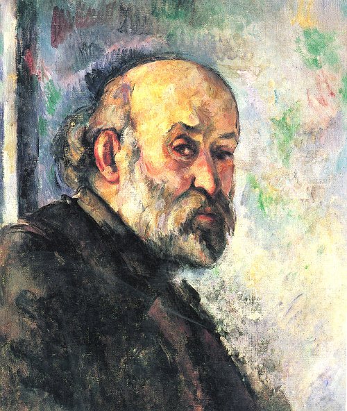 Paul Cezanne SelbstPortrait 7 Wandbild