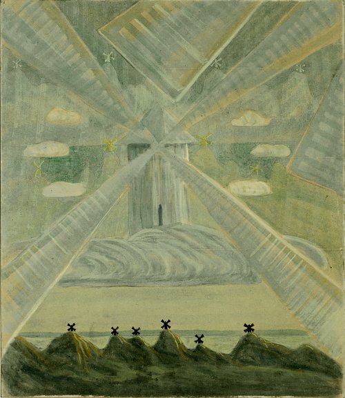 Mikalojus Konstantinas Ciurlionis Andante Sonata II Wandbild