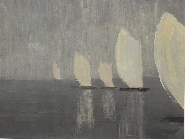 Mikalojus Konstantinas Ciurlionis SAILING BOATS Wandbild