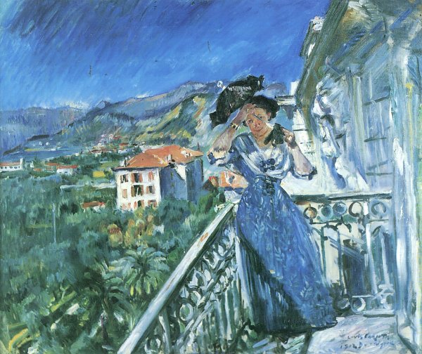 Lovis Corinth In Bordighera Wandbild