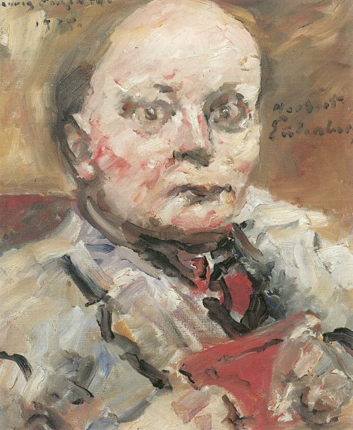 Lovis Corinth Portraet des Dichters Herbert Eulenberg Wandbild