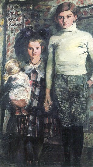 Lovis Corinth Thomas und Wilhelmine Wandbild