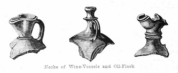 Walter Crane Necks of Wine Vessels and Oil Flask