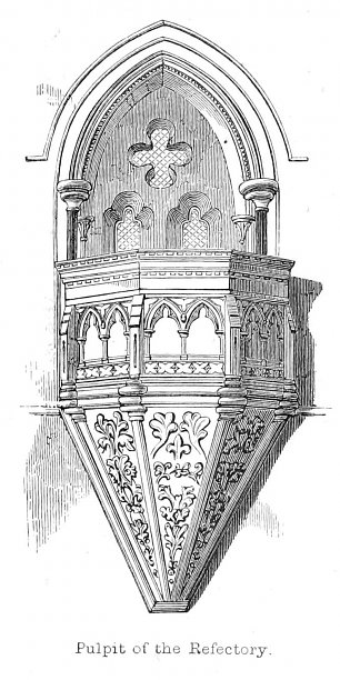 Walter Crane Pulpit of the Refectory Wandbild