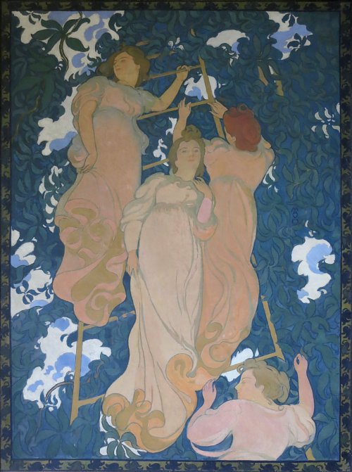 Maurice Denis LE chelle Dans Le Feuillage Wandbild