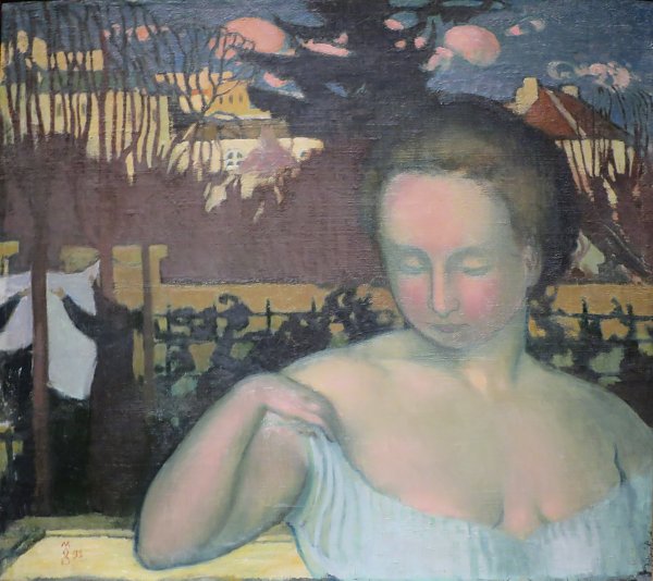 Maurice Denis Portrait of Marthe Denis the Artists Wife Wandbild