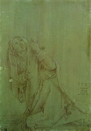 Albrecht Duerer Hl Magdalena unter dem Kreuz Wandbilder 