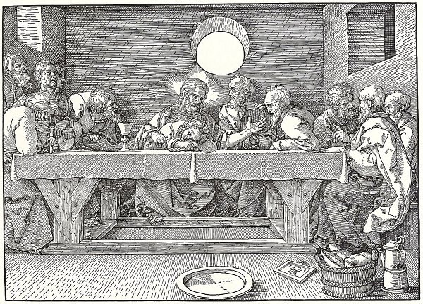 Albrecht Duerer Hl Abendmahl Wandbild