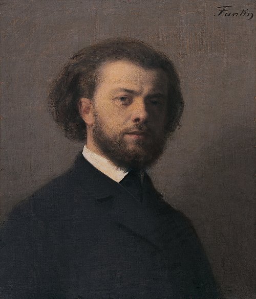 Henri Fantin Latour Retrato de Fantin Wandbild