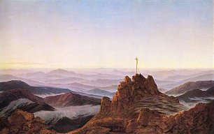 Caspar David Friedrich Morgen im Riesengebirge Wandbilder 