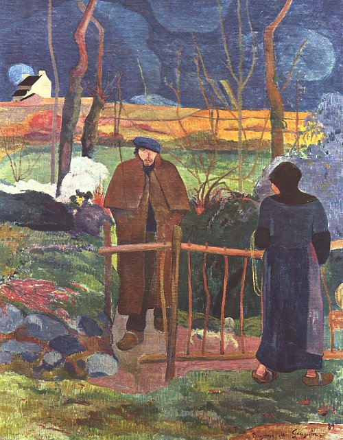 Paul Gauguin Guten Morgen Herr Gauguin Wandbild