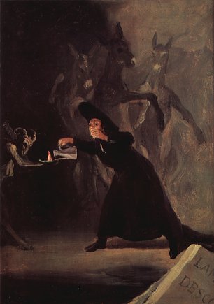Francisco de Goya Die Lampe des Teufels Wandbilder 