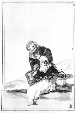 Francisco de Goya Schwarzrand Album 30 Wandbilder 