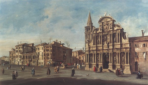 Francesco Guardi Santa Maria del Giglio Wandbild