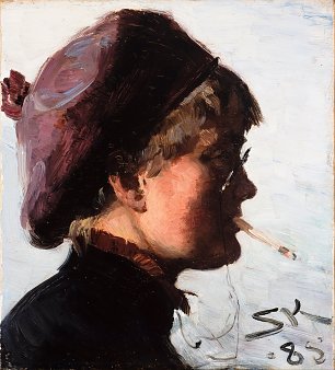 Peder Severin Kroyer Julia Stroemberg Wandbild