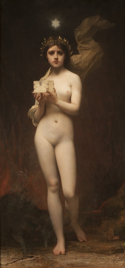 Jules Joseph Lefebvre Pandora Wandbild