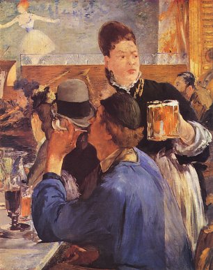 Edouard Manet Bierkellnerin Wandbilder 