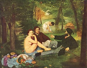 Edouard Manet Fruehstueck Wandbilder 
