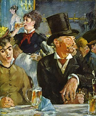 Edouard Manet Im Cafe Conert Wandbilder 