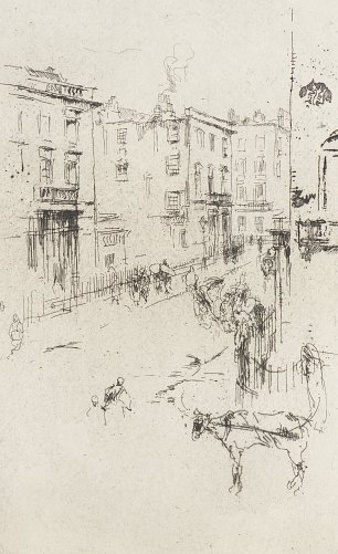 James McNeil Whistler Alderney Street Wandbild