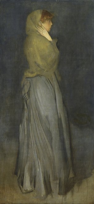 James McNeil Whistler Arrangement in Yellow and Gray Effie Deans Wandbild