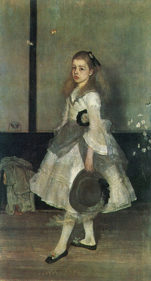 James McNeil Whistler Portrait von Miss Alexander Wandbild