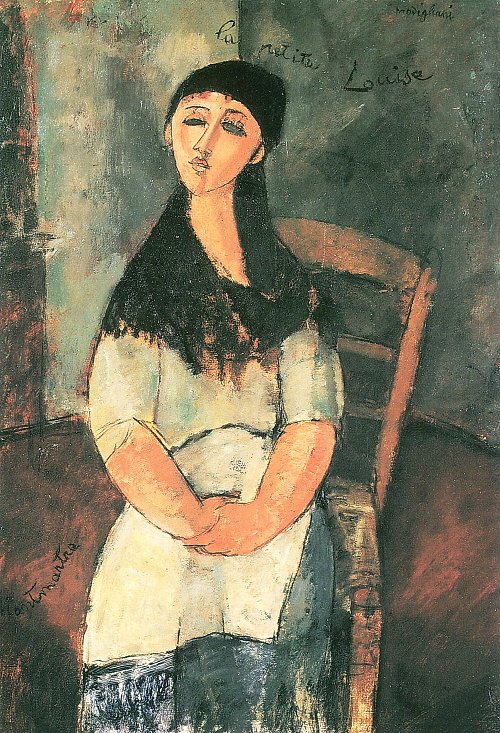 Amedeo Modigliani Die kleine Louise Wandbild