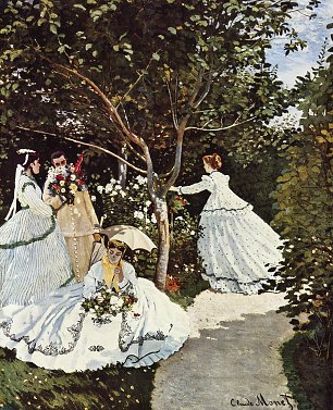 Claude Monet Frauen im Garten Wandbilder 