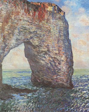 Claude Monet die Felsenklippen von Etretat La Manneporte Wandbilder 