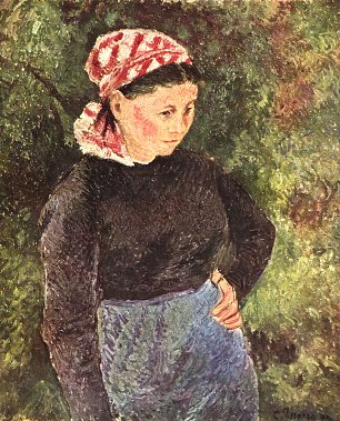 Camille Pissarro Baeuerin Wandbilder 