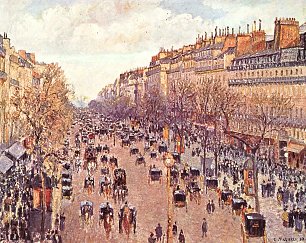 Camille Pissarro Boulevard Montmartre Wandbilder 