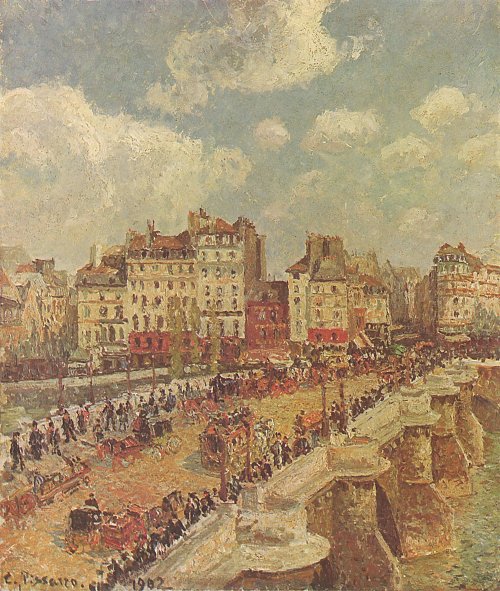 Camille Pissarro Le Pont Neuf Wandbild