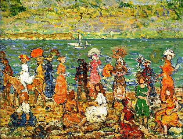 Maurice Prendergast seashore Wandbild