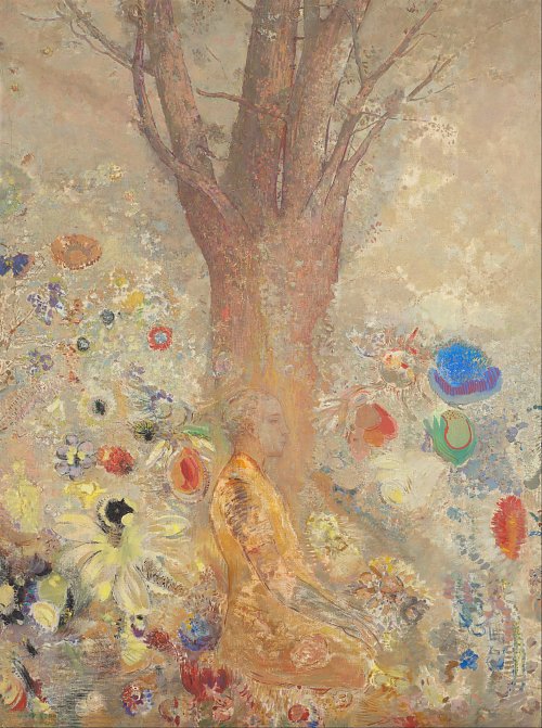 Odilon Redon The Buddha Wandbild