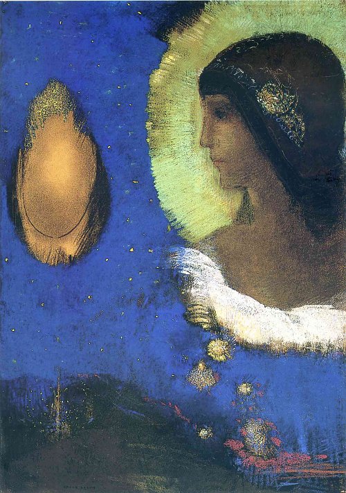 Odilon Redon sita 1893 Wandbild