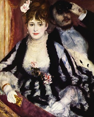 Auguste Renoir Die Loge Wandbilder 