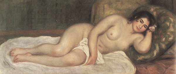 Auguste Renoir Sich stuetzender Akt