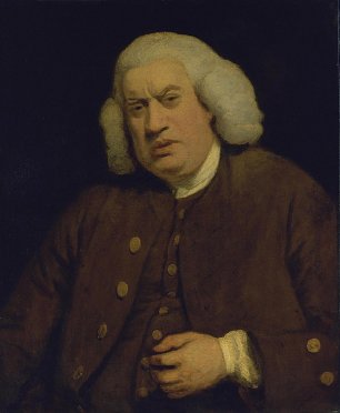 Joshua Reynolds Doctor Samuel Johnson Wandbild