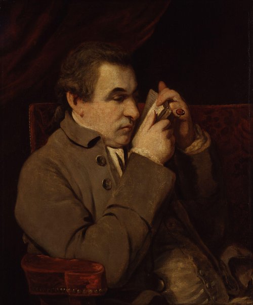 Joshua Reynolds Giuseppe Baretti Wandbild