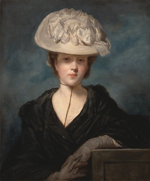 Joshua Reynolds Portrait der Miss Mary Hickey Wandbild