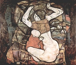 Egon Schiele Junge Mutter Wandbilder 